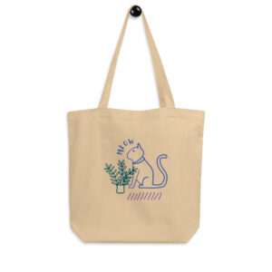 Eco Tote Bag Meow