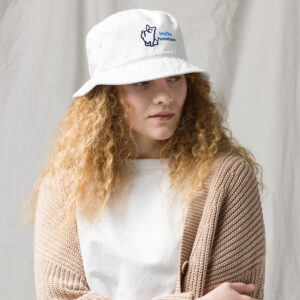 Organic bucket hat Hello Hooman